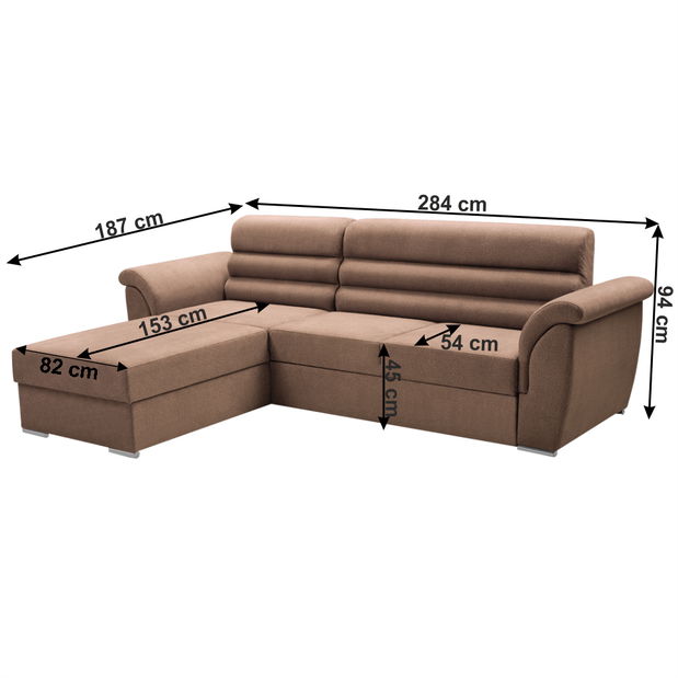 Colțar Foda (maro) (S) 