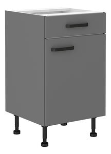 Donji kuhinjski ormarić Nesia 50 D 1F 1S BB (antracit)