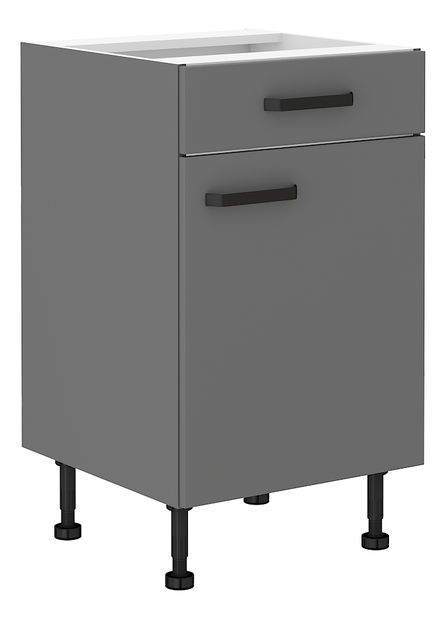 Donji kuhinjski ormarić Nesia 50 D 1F 1S BB (antracit)