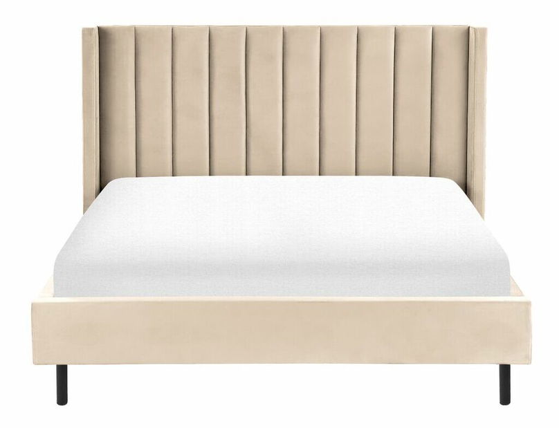 Pat matrimonial 160 cm Vue (bej) (cu somieră)