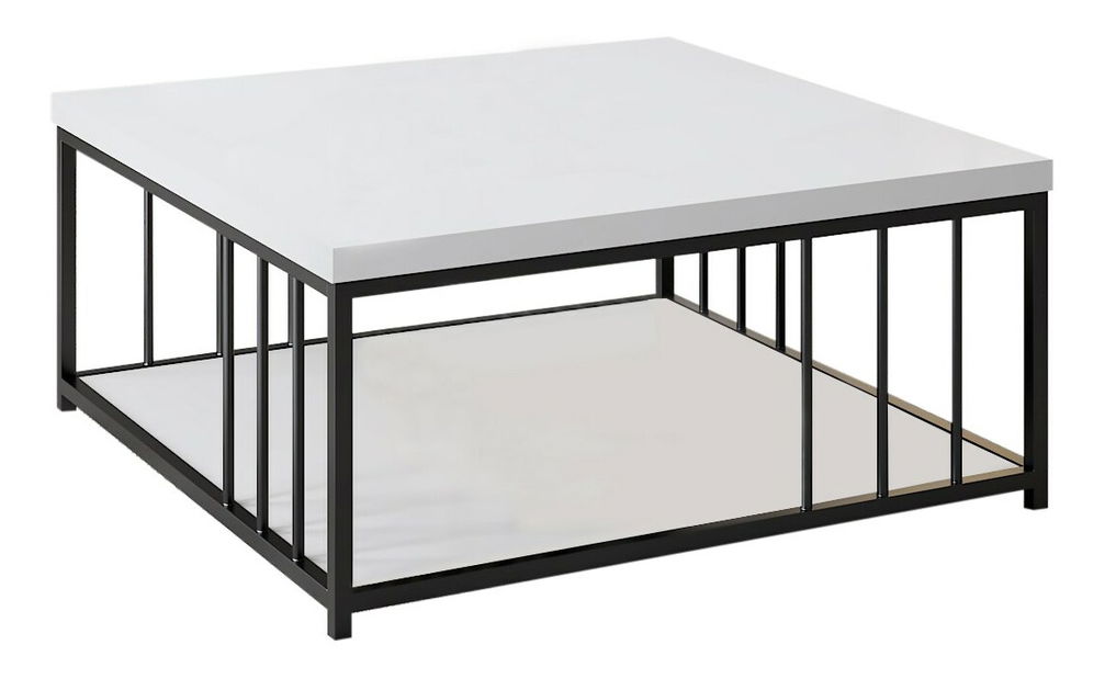 Măsuță de cafea Zen (Alb + Negru)