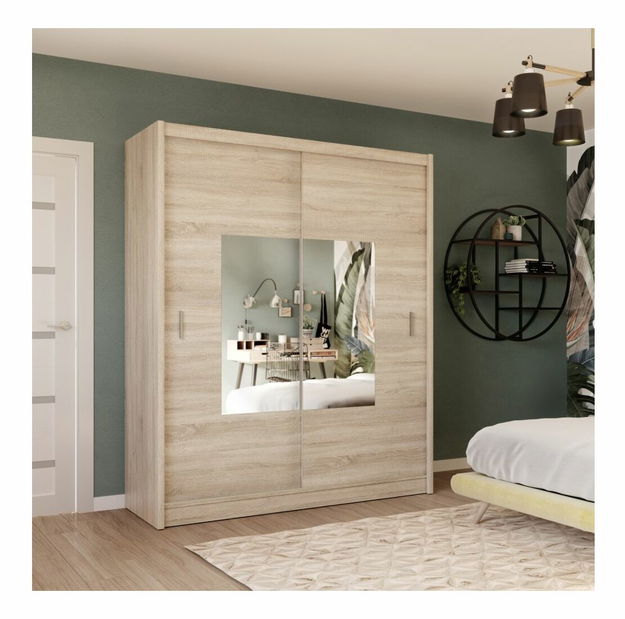 Dulap de haine MADRAT (stejar sonoma)