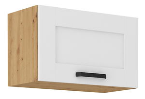 Horná skrinka Lesana 2 (biela + dub artisan) 60 GU-36 1F 