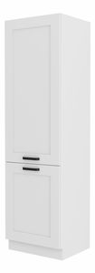 Dulap de bucătărie pentru alimente Lucid 60 DK 210 2F (alb + alb)