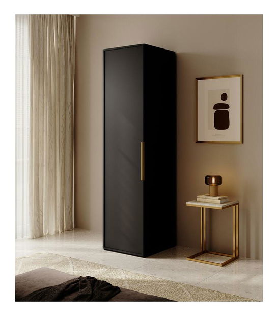 Ormar za garderobu Forry I (crna)