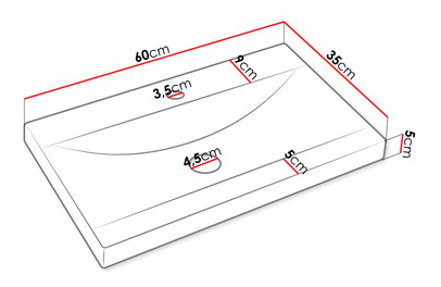 Kúpelňový nábytok Garmana XL (matera + breslau gaštan) (s batériou Maro Blo 020M)