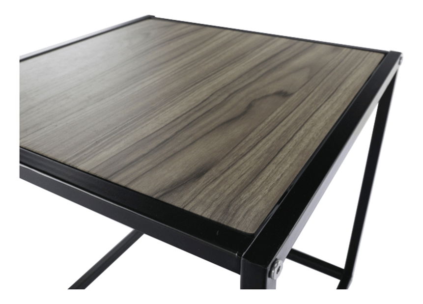 Pomoćni stolić Jamal Typ 1 (hrast + crna)