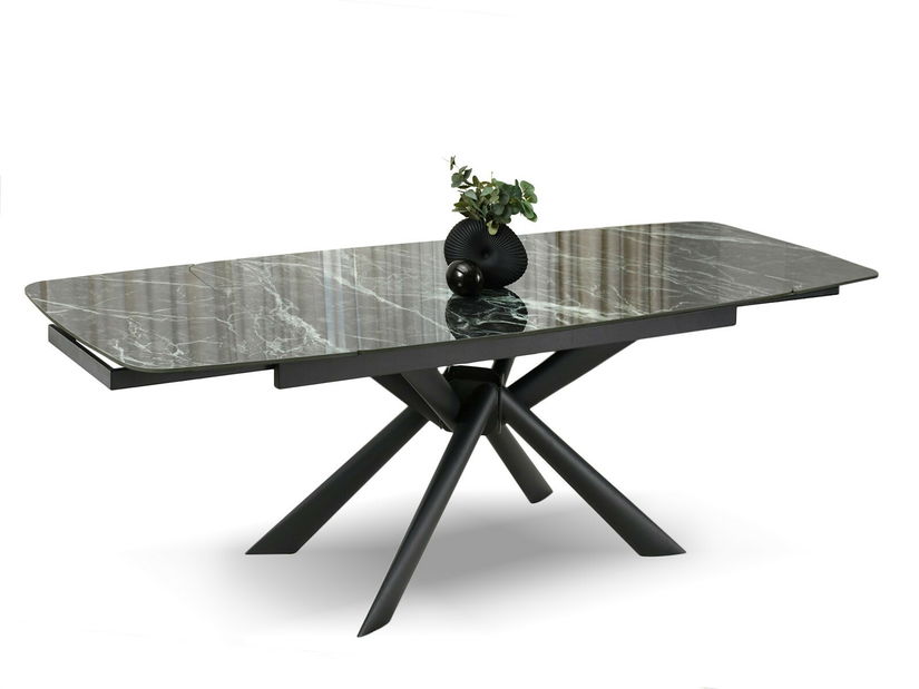 Masă sufragerie Deportaron (verde + negru)