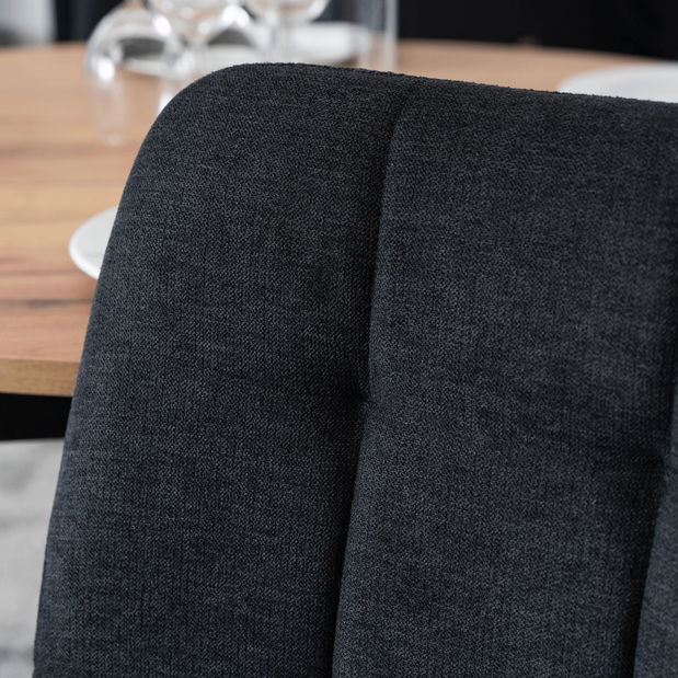 Scaun sufragerie Permite 2 (negru) 