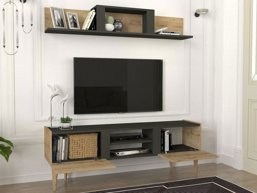 Mobilier living Boteko 2 (stejar) 