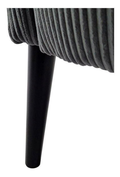 Relax fotel Alana (szürke + fekete) 