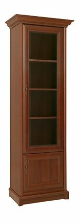 Vitrină KENT EWIT 1DP (castan) *resigilat