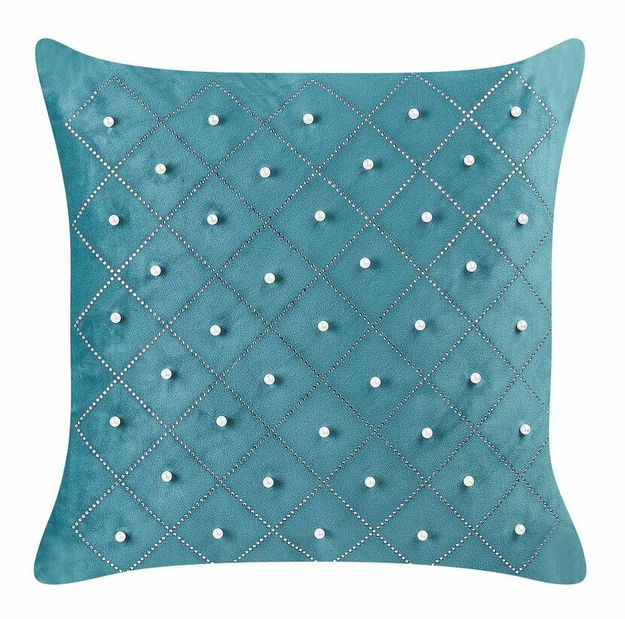 Set 2 buc perne decorative 45 x 45 cm Yawza (albastru)