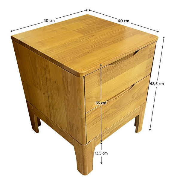 Noptieră Fiestas (natural) 