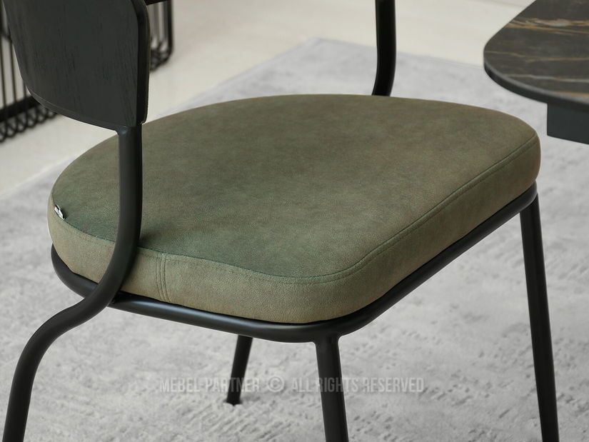 Scaun Marta K (khaki + negru)