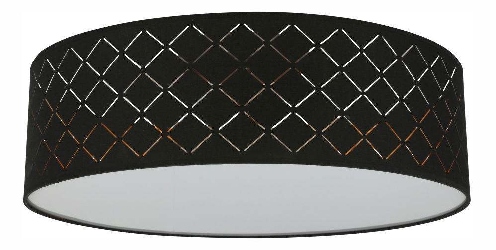 Stropno/zidno svjetlo Clarke 15229D6 (moderan dizajn (nikal + crna)