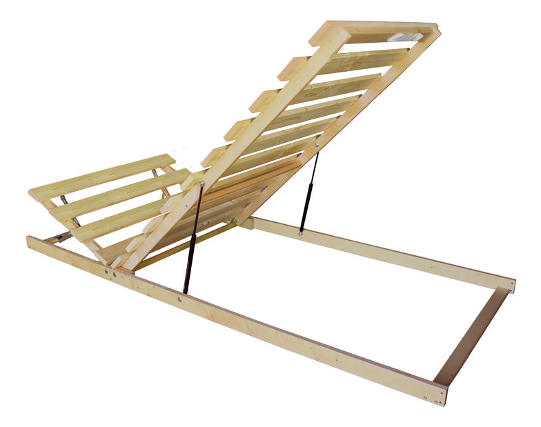 Somieră cu șipci 200x80 cm Cordia Rabatare la picioare