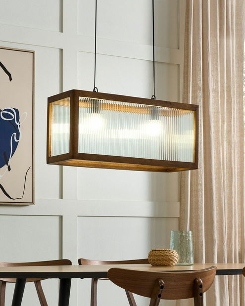 Závesné svietidlo Penza (svetlé drevo)