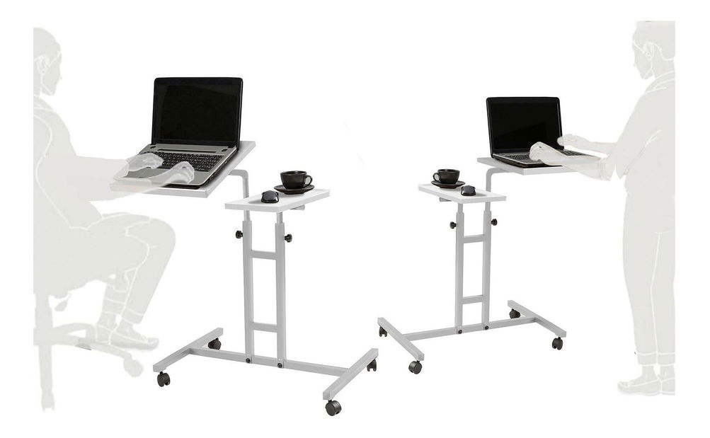 Suport pentru notebook Pobenu 4 (alb + negru)