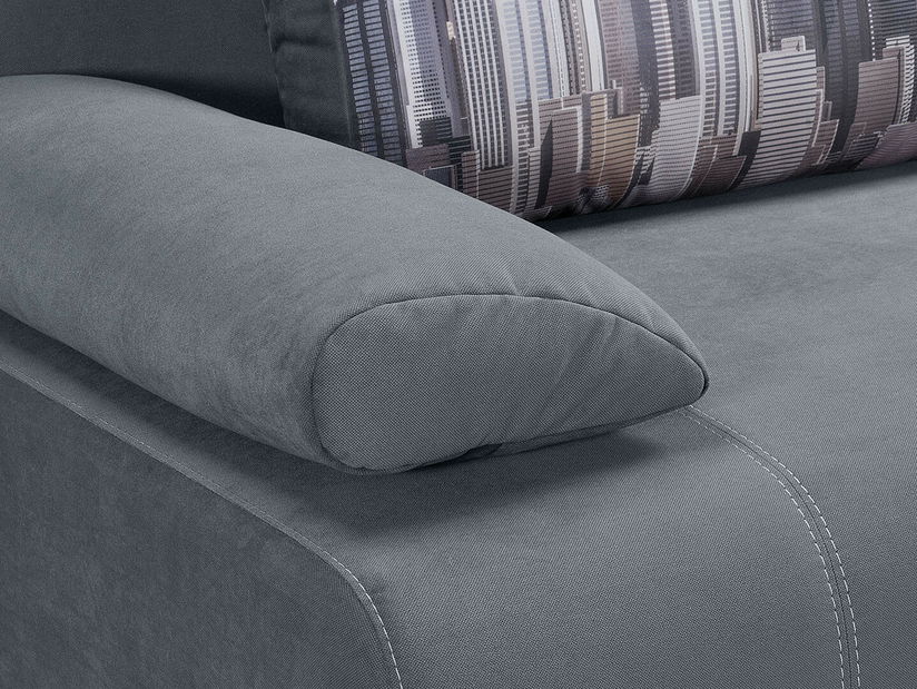 Pohovka trojsedačka BRW Elis LUX 3DL (sivá)