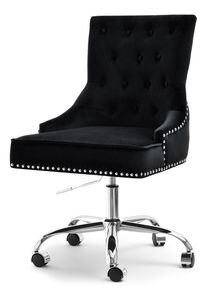 Stolička Sonia (čierna + chrómová)