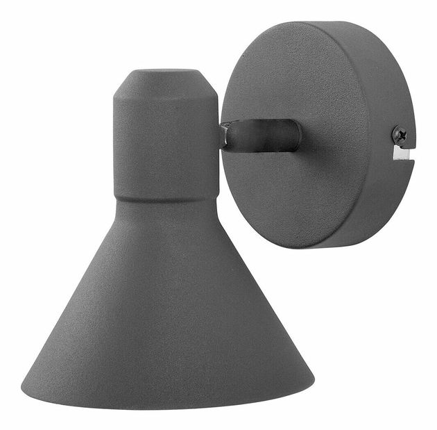 Set 2 ks. nástenných lámp MARSEILE I (kov) (čierna)