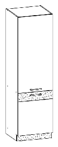 Potravinová kuchynská skriňa Modesta MD22 D60 C