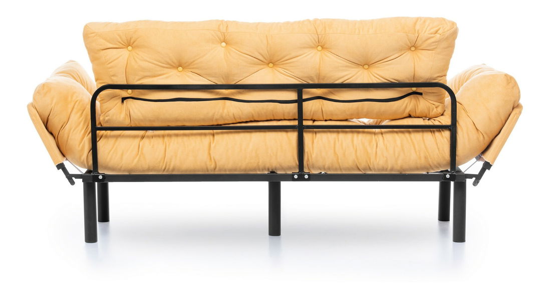 Háromszemélyes kanapé Nitty (mustár)