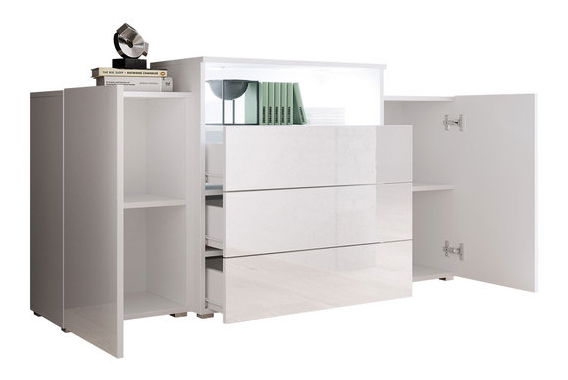 Komoda 150 cm Layla III (dub wotan) *výpredaj