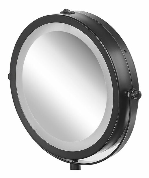 Oglindă machiaj ø 17 cm Tucha (negru)