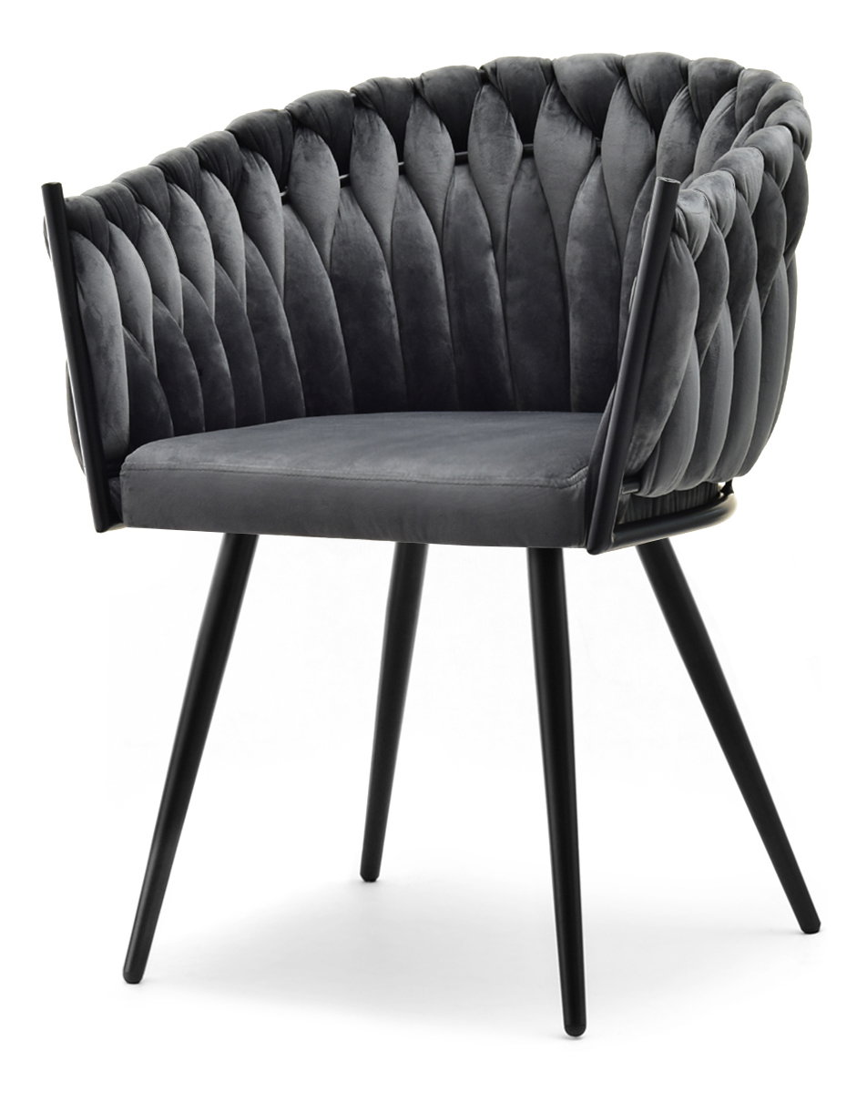 Étkezőszék Radio (grafit + fekete)