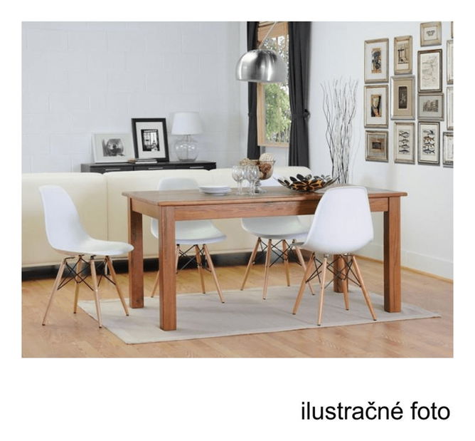 Scaun de sufragerie (4 buc.) Cisi 3 (alb) *vânzare stoc