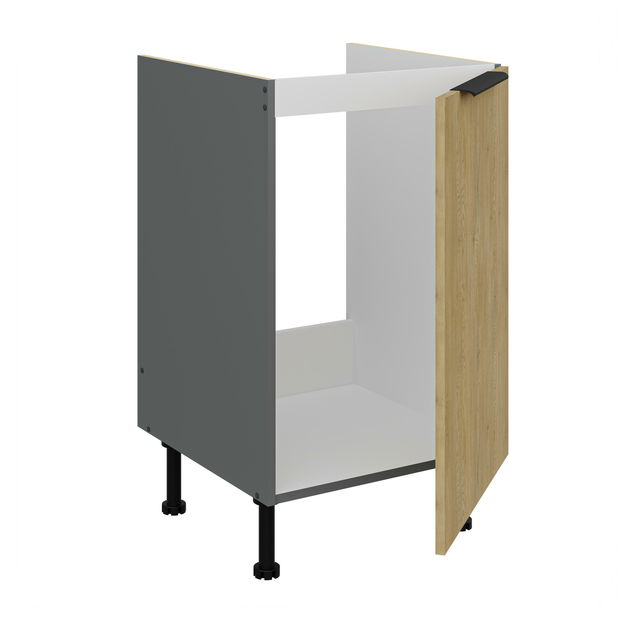 Donji kuhinjski ormarić ispod sudopera Carminia 50 ZL 1F BB (hrast cremona + antracit)