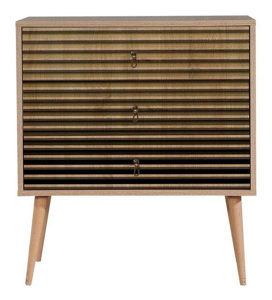 Comodă Troy 220 (Stejar sonoma)