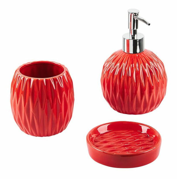 Accesorii baie Brigido (roșu)