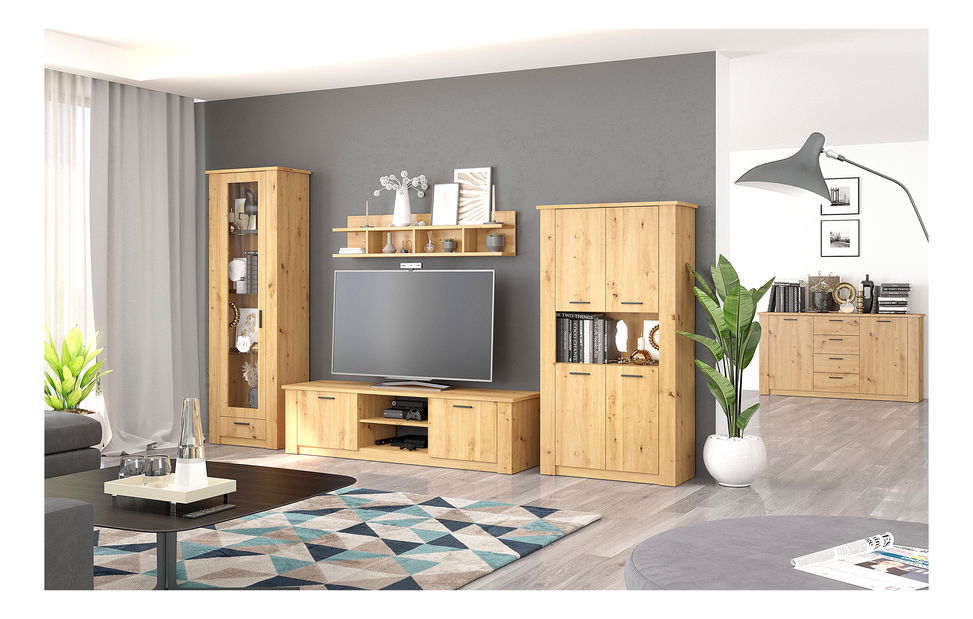 Obývacia stena Colombo (dub artisan)