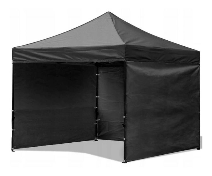 Záhradný stan Tenty (čierna)