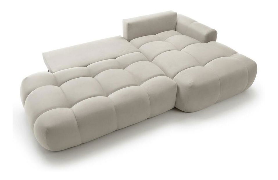 Colțar Ombre (D) (bej deschis + negru)