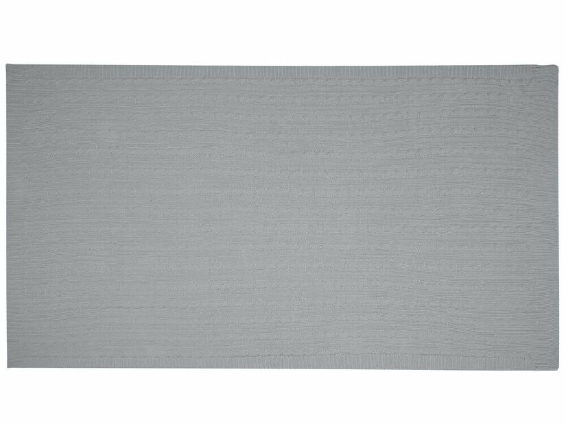 Deka 180x110 cm ANAMIS (tekstil) (siva)