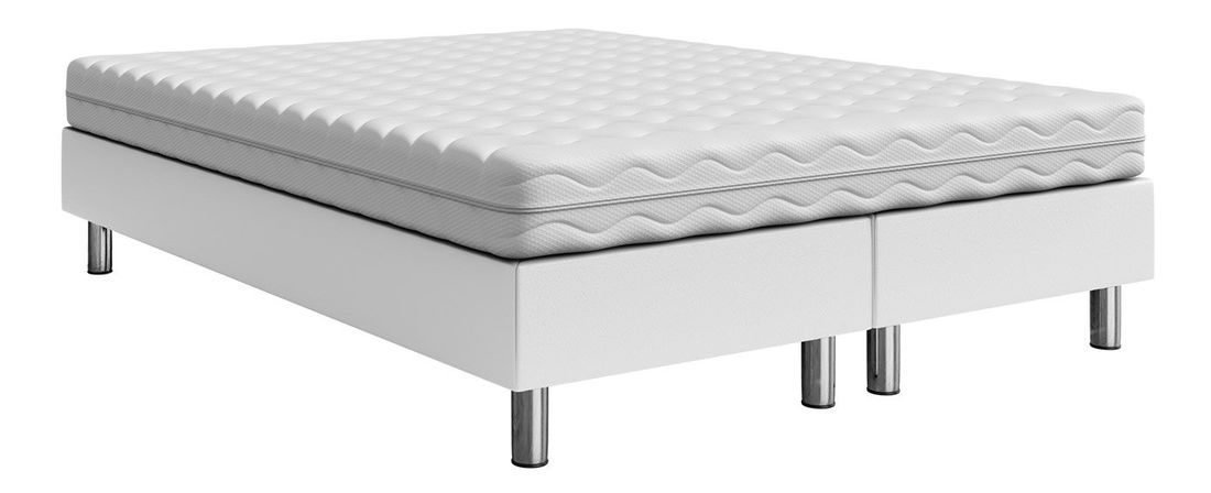 Manželská posteľ 160 cm Estelle B (biela) *bazár