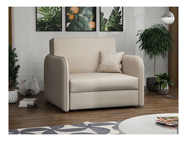 Fotoliu extensibil Clivia Loft I (bej) *vânzare stoc