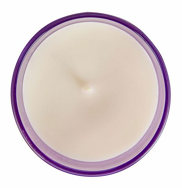 Set de 3 lumânări parfumate cu aromă de levănțică/rosmarin și lavandă/geraniu și lavandă Joyza (roz)