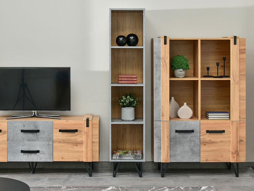 Mobilier living Suspendera SH11 (negru)