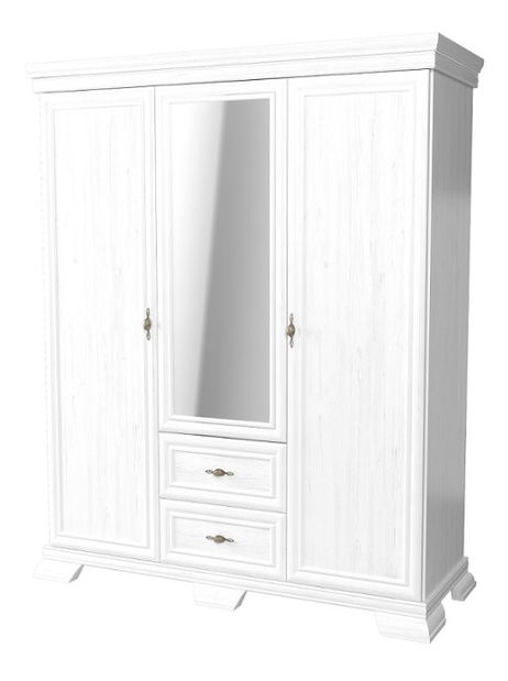 Ruhásszekrény Kraz KS2 (erdei fenyő Andersen) *kiárusítás