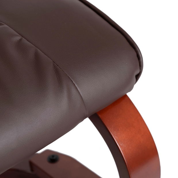 Masažna fotelja sa tabureom Canole (smeđa) 