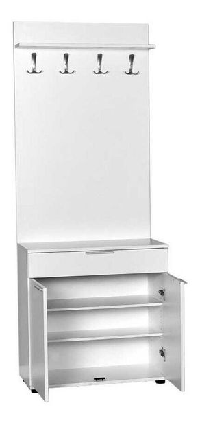 Előszoba szett Primrose (fehér) 