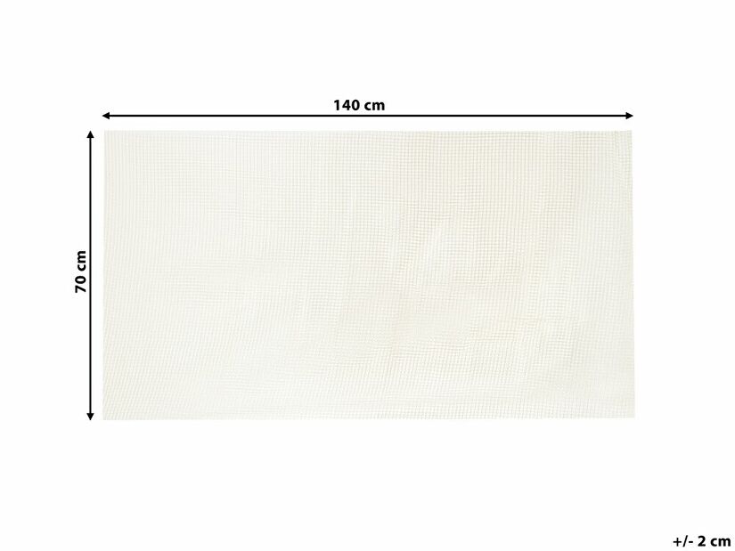 Protuklizna podloga za tepih OSMO 70x140 cm (PVC) (bijela)