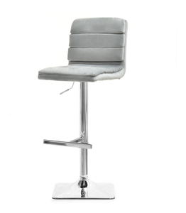 Stolička Hanoi (sivá + čierna)