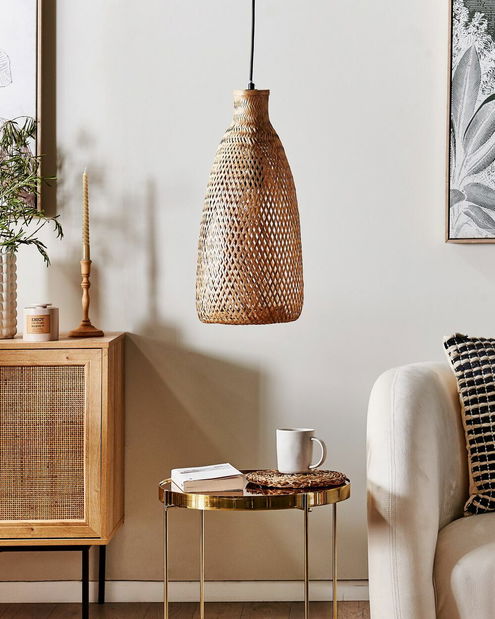 Lustră Lweza (lemn deschis)