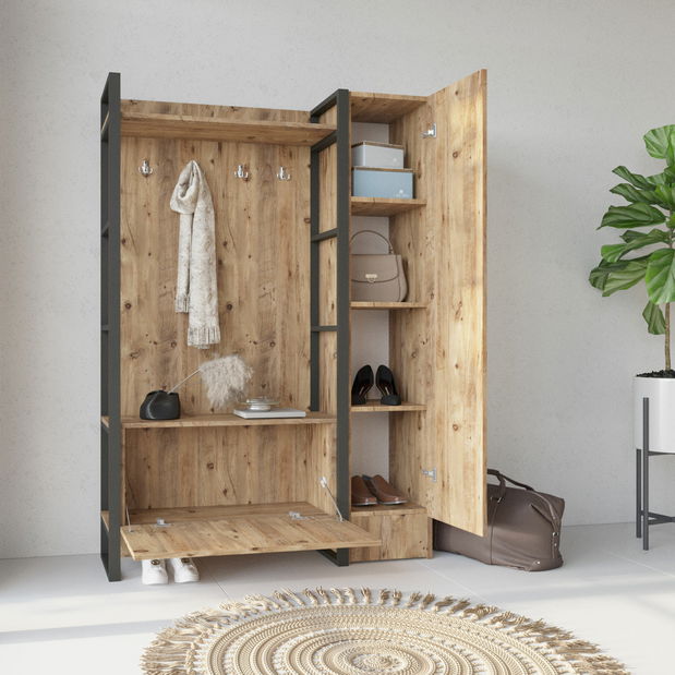 Set za predsoblje Mele 15 (bor antlantic)